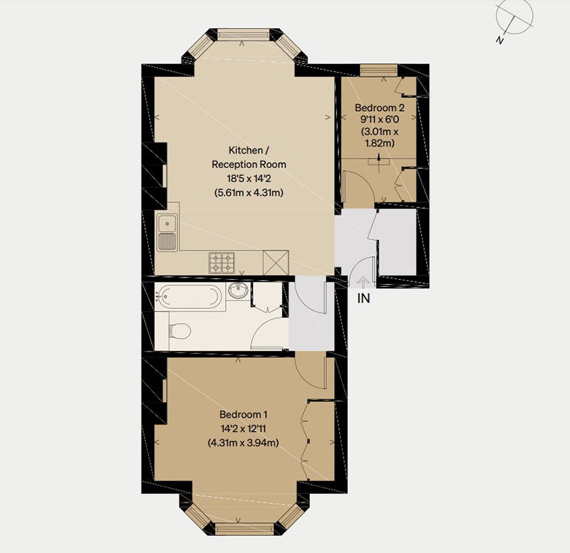 伦敦的维多利亚式联排别墅-18