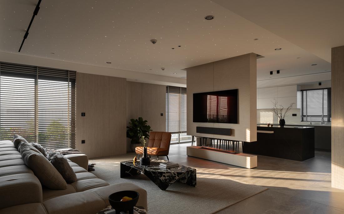 现代轻奢风新房装修项目-9