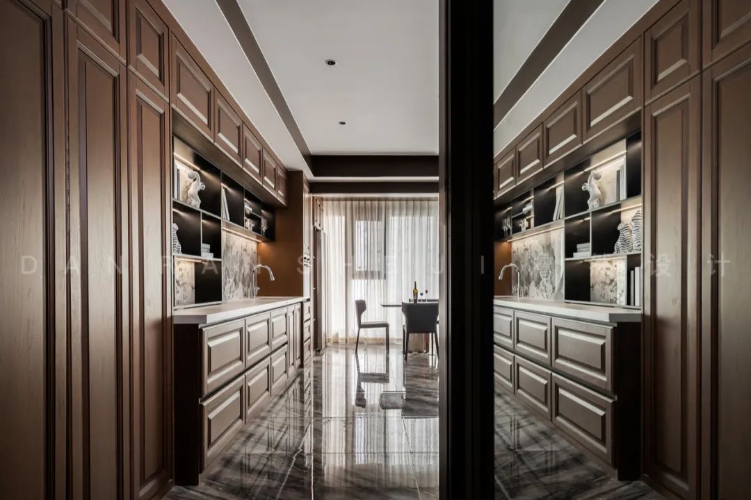 意式摩登风 · 招商云邸的三居室设计丨澹然团队-21