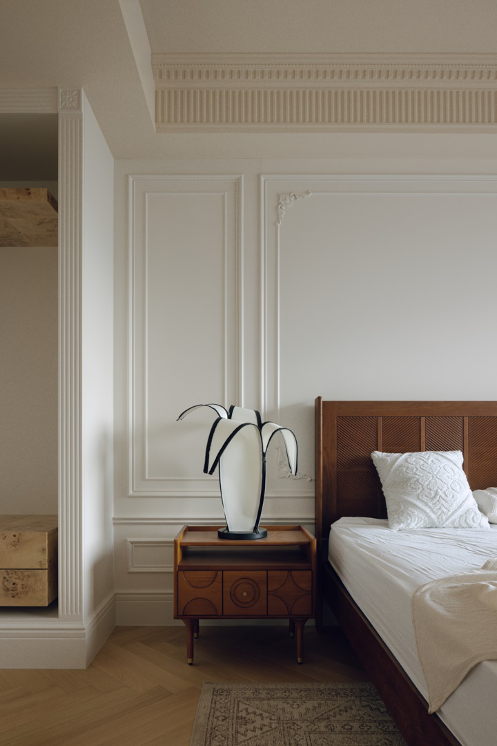 私宅设计丨轻法式+奶油风住宅丨中国嘉兴丨為设计-24