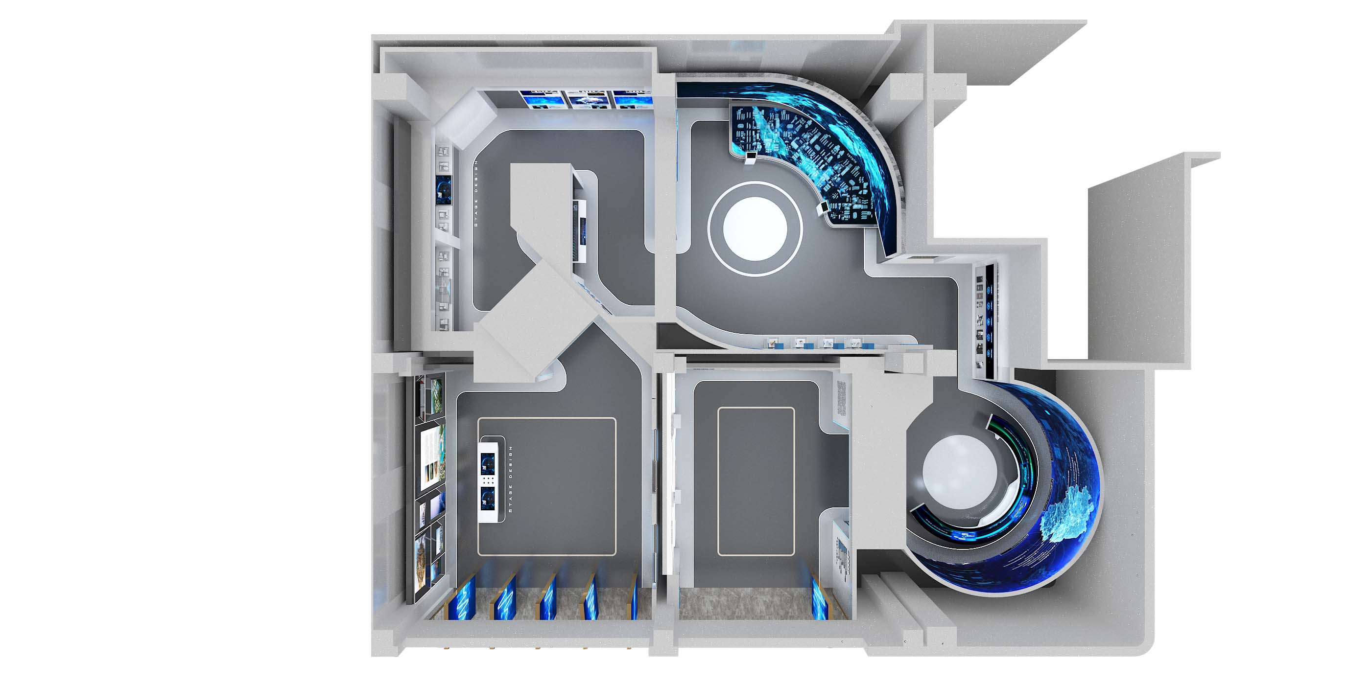 经济开发区规划展厅空间设计方案-11