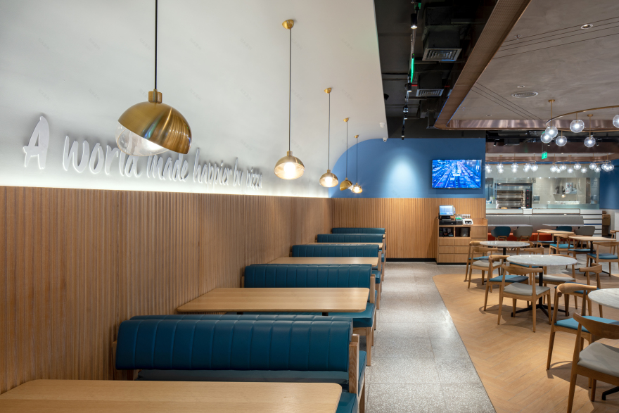 厦门 SM 生活中心“Pizzamarzano”餐厅 | 圆形元素打造的意式空间-9