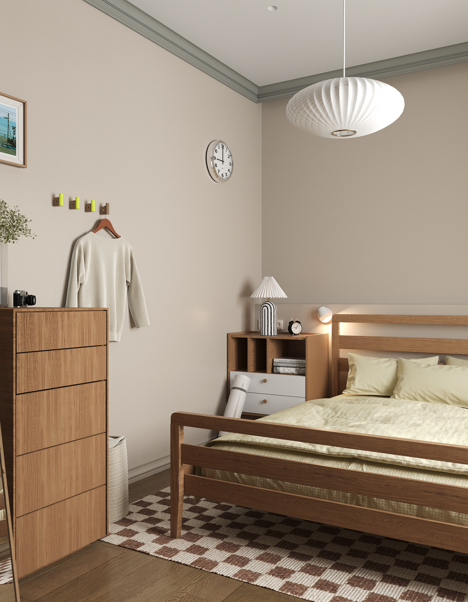 Unnatov（Юннатов）公寓设计项目丨俄罗斯莫斯科丨设计师萨沙·米哈伊洛娃-55