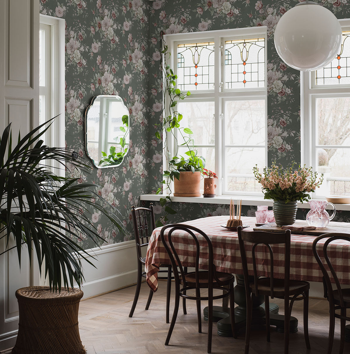 瑞典 Boras Tapeter 花卉墙纸设计-1