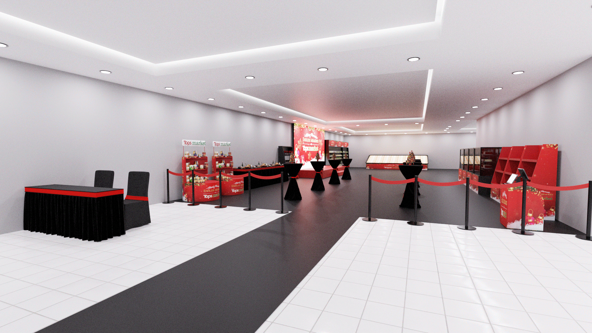 2023 年圣诞节 3D 布局活动-3