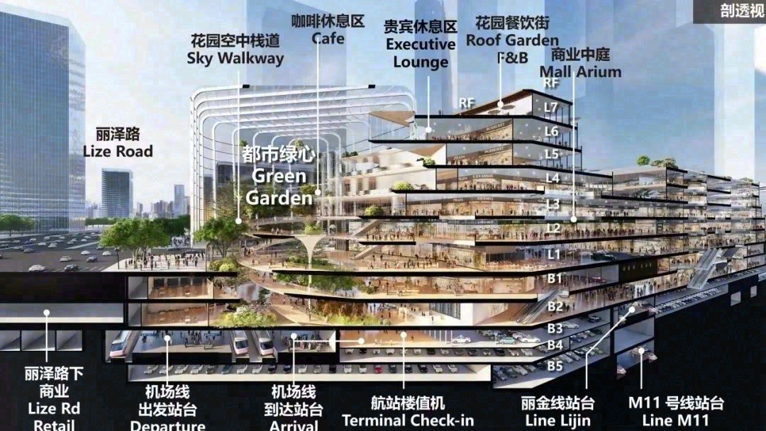 北京丽泽金融城航站楼丨中国北京丨QUAD扩道建筑设计团队-10