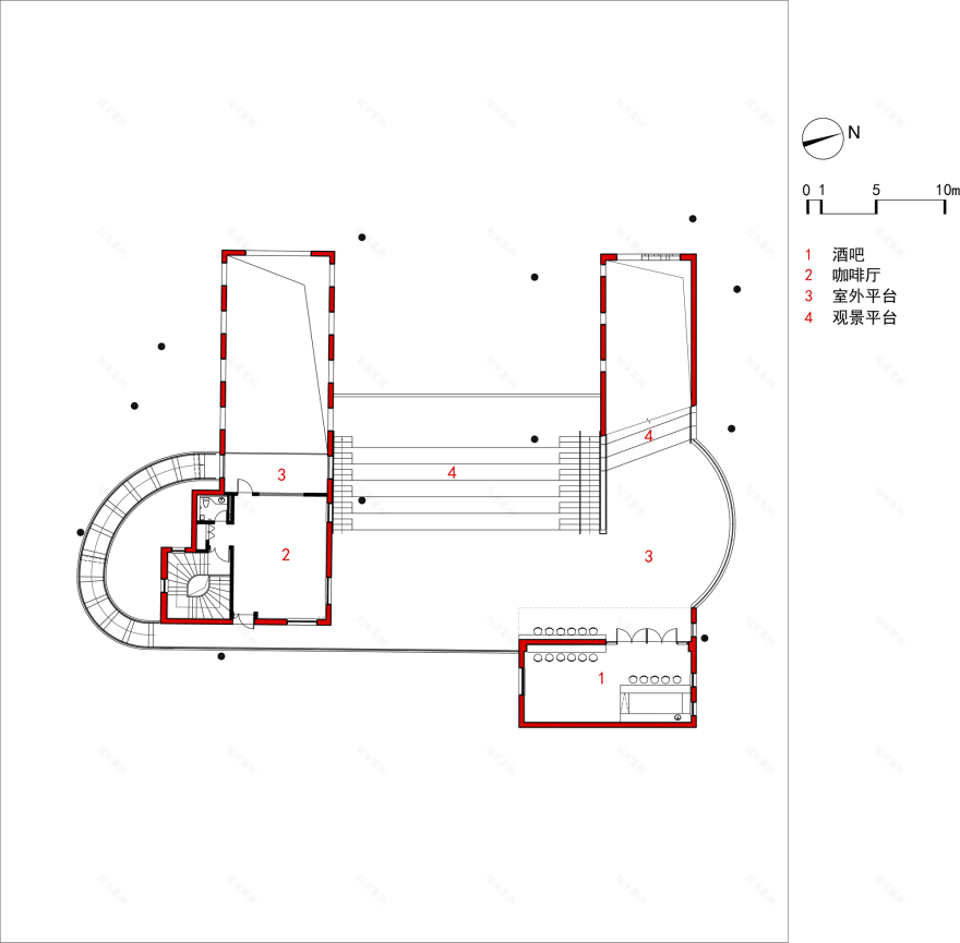 Yueyang Hualinggang Pier Tourist Center / WANG HUI | URBANUS-51
