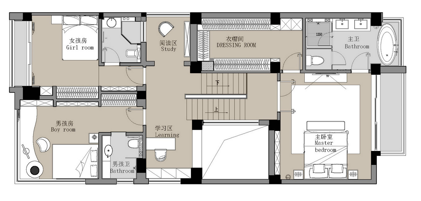 余颢凌: 成都 450m2 现代别墅，大隐于市的理想国-58