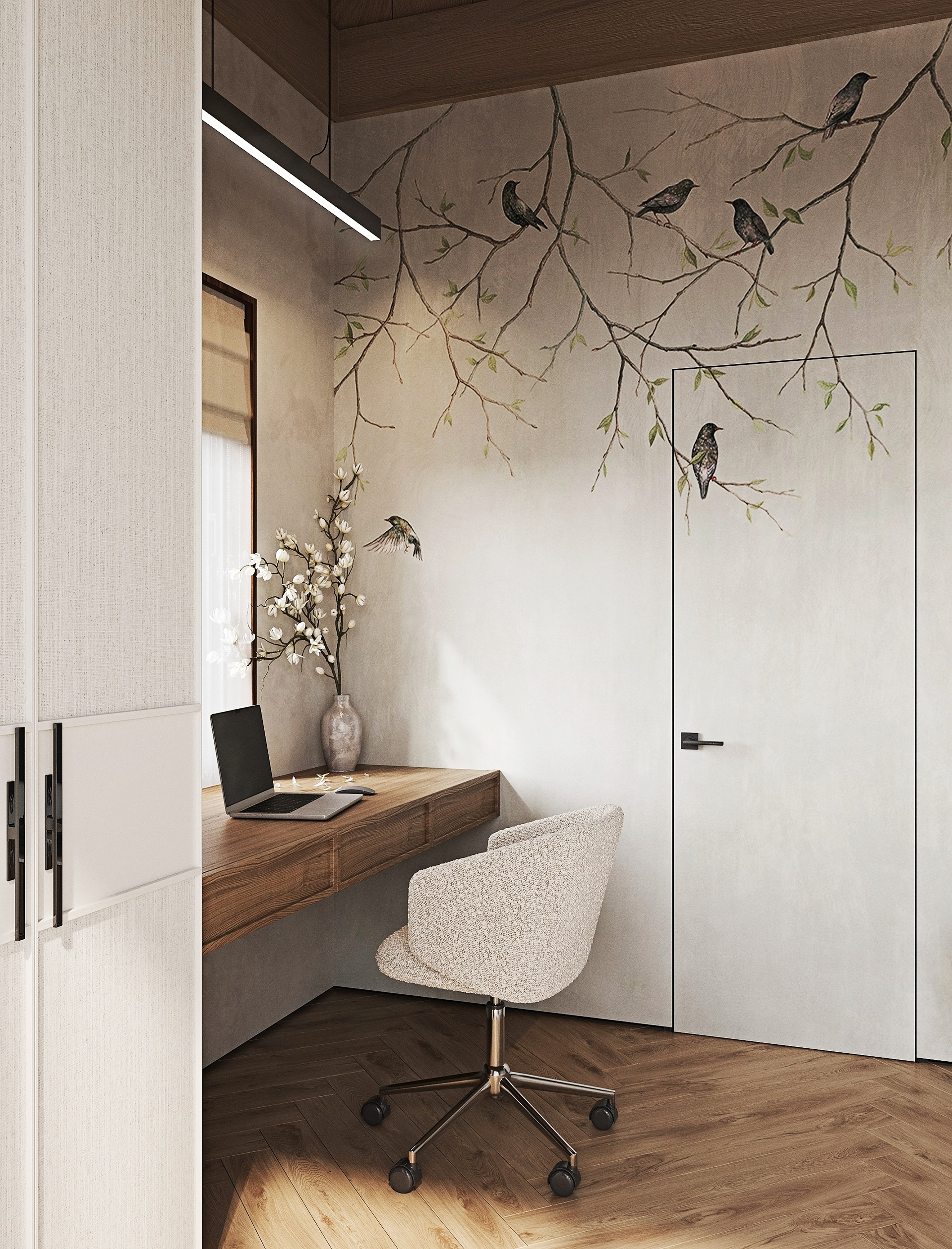 Northern Comfort · 新西伯利亚私人住宅客房设计丨俄罗斯新西伯利亚丨Alisa Ostapnko-7