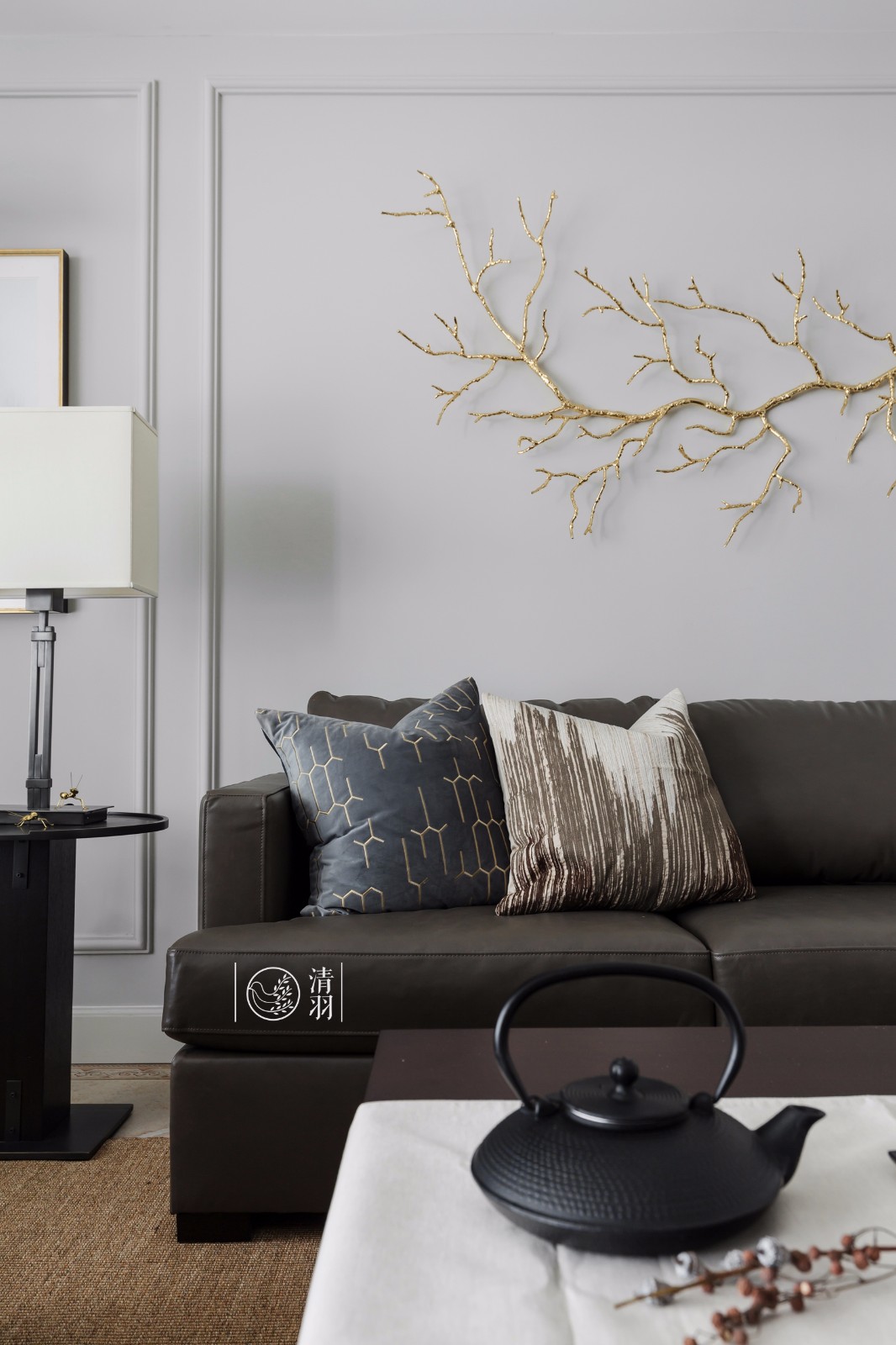 平层丨暗香疏影·成都177㎡美式住宅  清羽设计-42