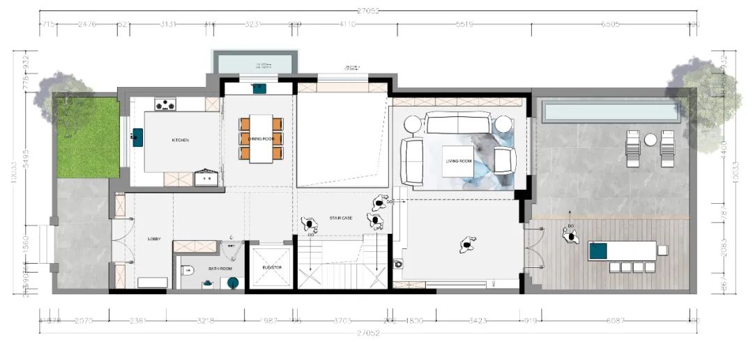 《雁鸣墅语》现代轻奢联排别墅丨青马别墅设计-80