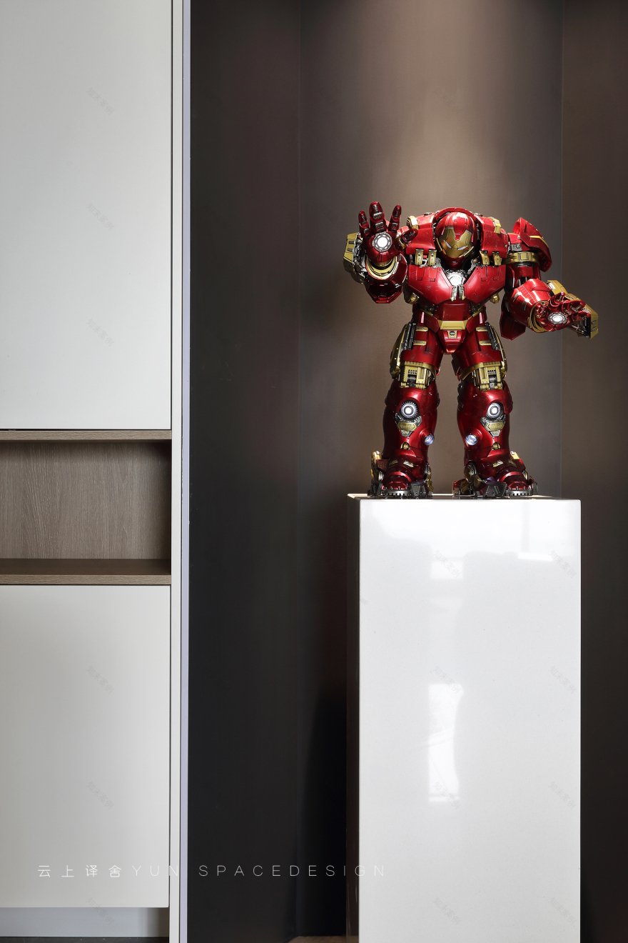 漫画宅的独享空间 | 130㎡全案设计,集齐七颗珠子召唤神龙-27