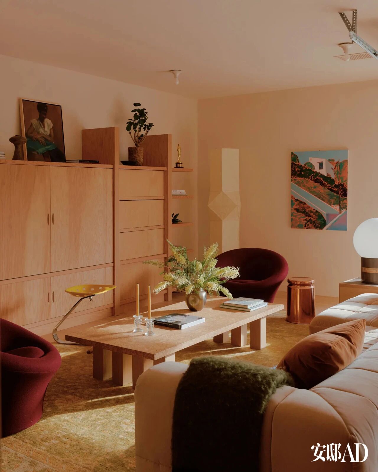 洛杉矶西区老宅改造项目丨美国洛杉矶丨Studio MUKA设计工作室（扎比·穆斯塔法,内达·卡赫萨兹）-16