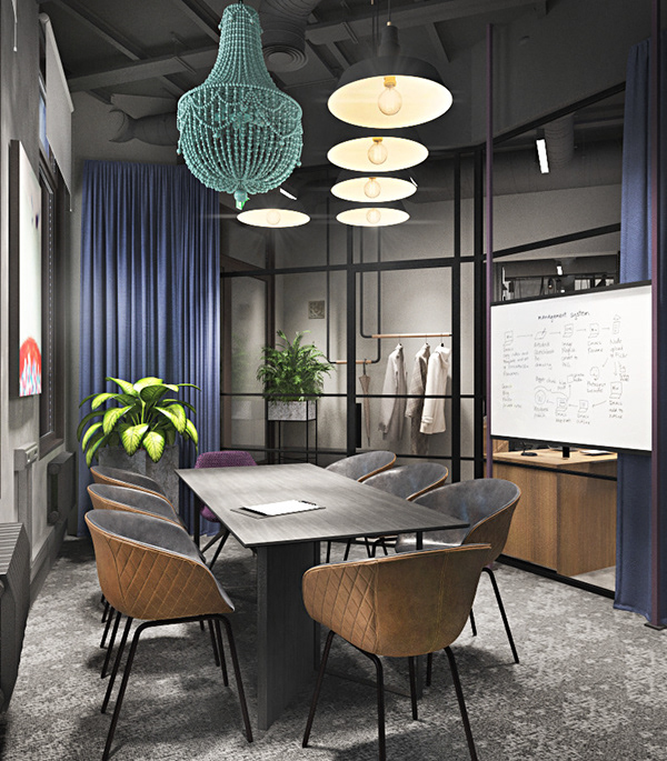 办公室设计项目丨RedLine 设计工作室-4