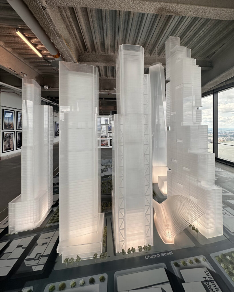 Silverstein Properties Unveils Scale Models of 2 and 5 World Trade Center Skyscrapers in Financial District, Manhattan - New York YIMBY-22