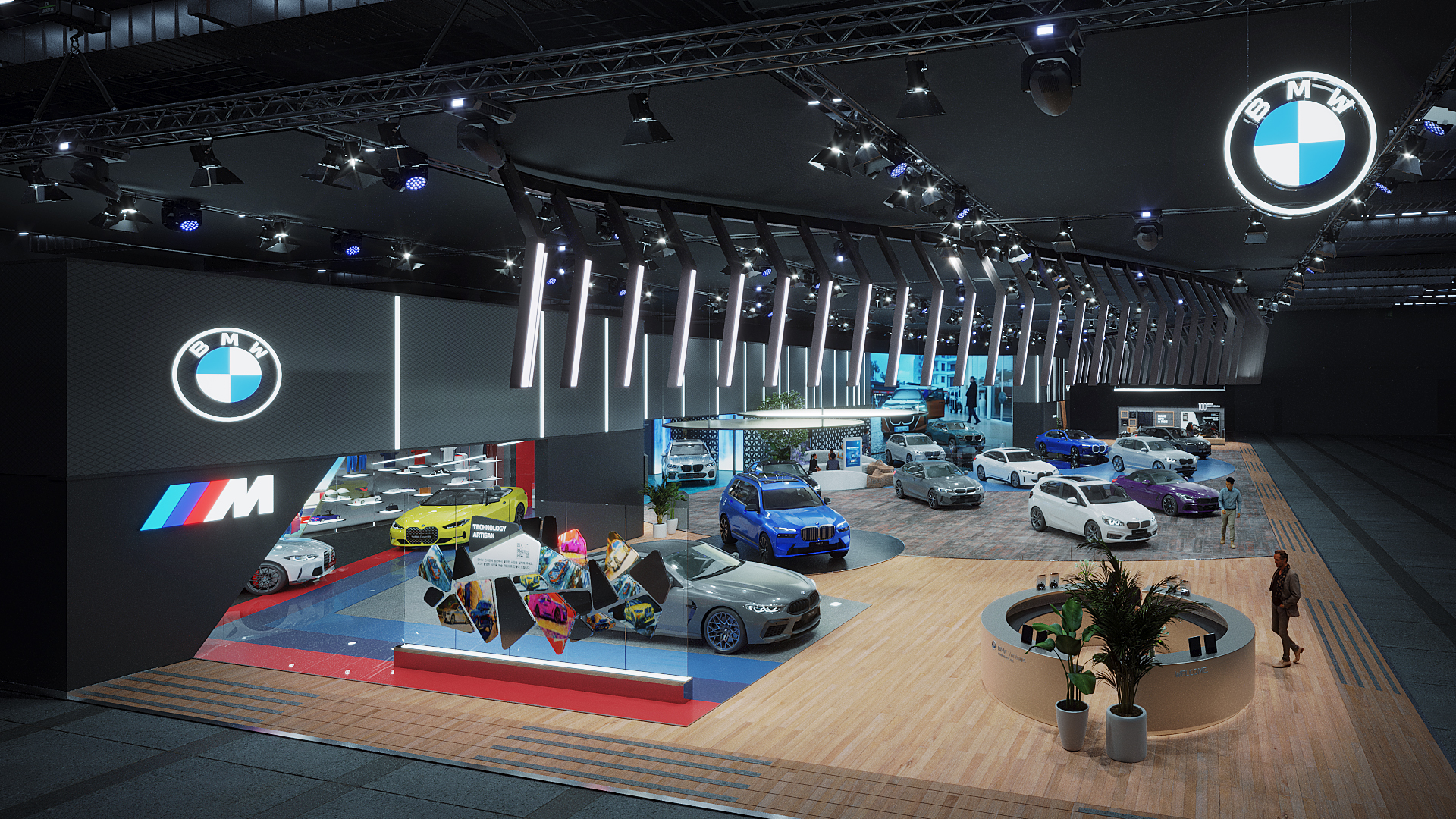 2023 宝马汽车展丨Sean Kim,Anika Kim-6