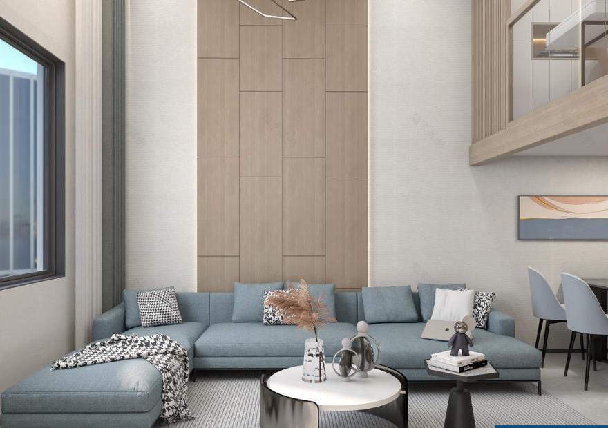 错综交叠的复层别墅设计-13