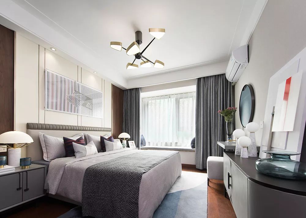 融创襄阳滨江一号样板房 | 现代时尚的国际范空间-17