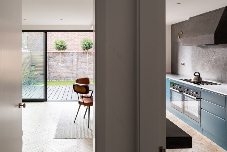 伦敦 98 平米两层半住宅扩建,创造更多空间-8