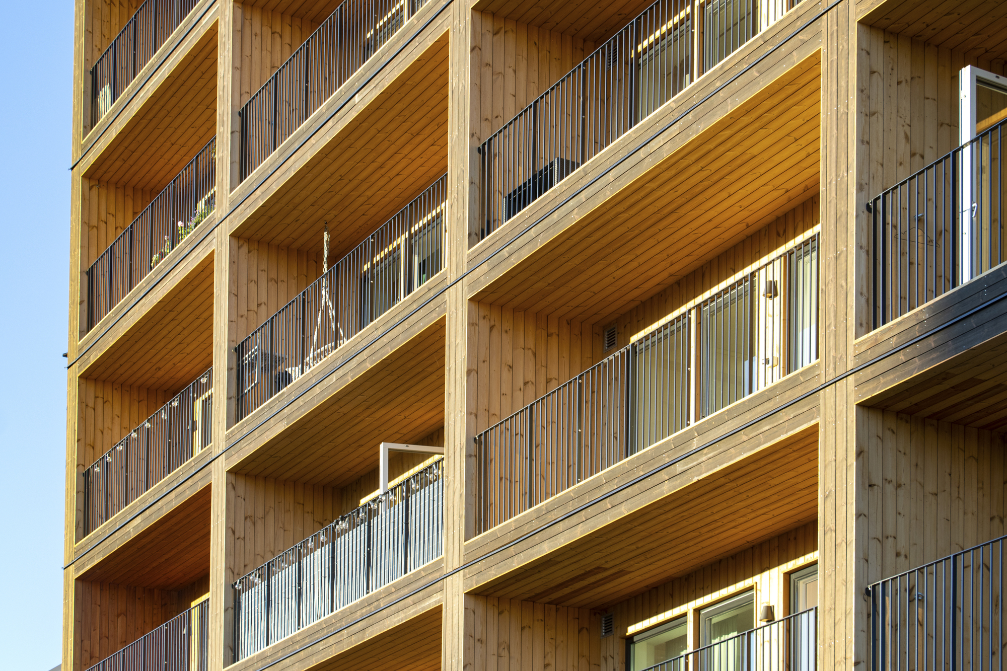 Kajstaden Tall Timber Building / C.F. Møller Architects-24
