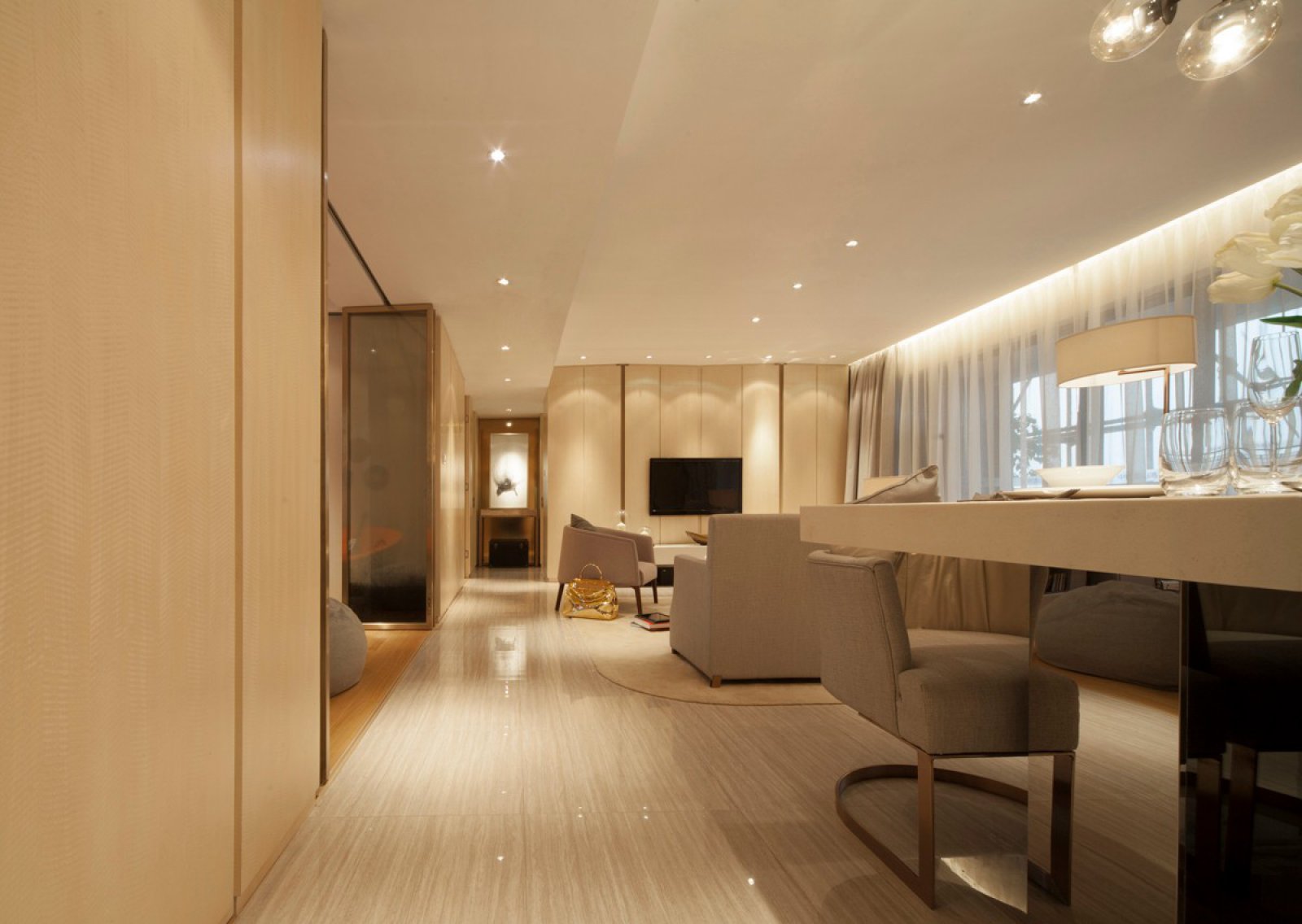 中信金山湾样板间 | 曾秋荣的现代时尚家居设计-18