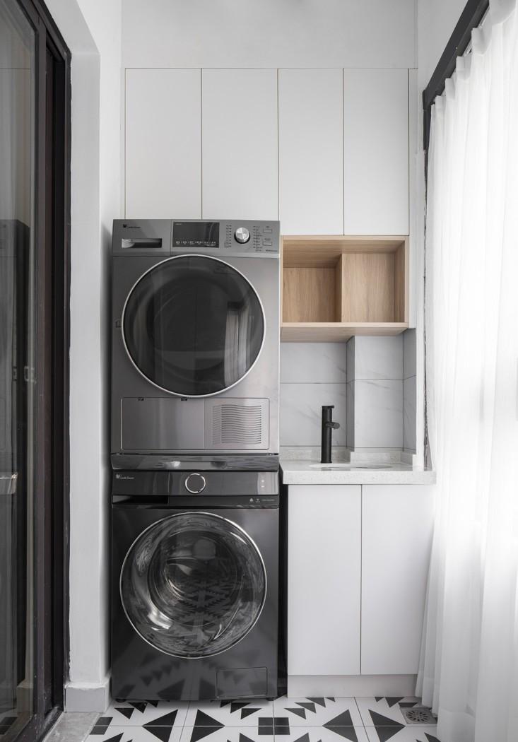 玩转色块魔法,悦颜平层空间设计-38