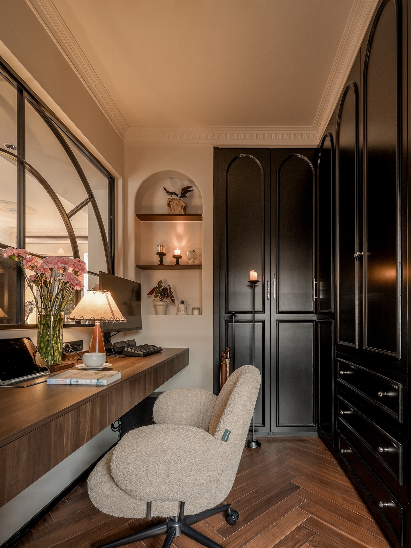 60㎡小户型轻法复古风住宅设计丨中国深圳-94