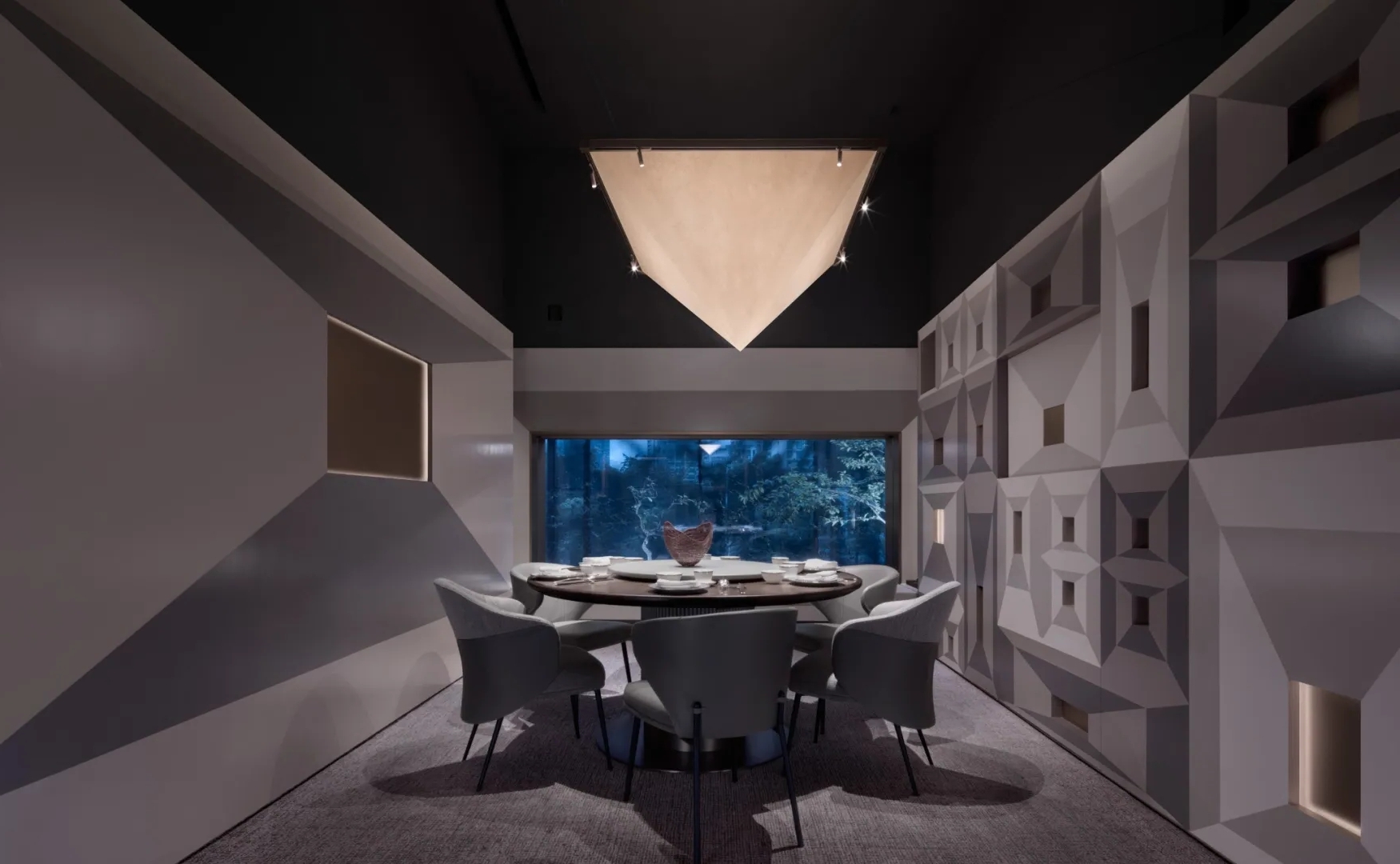 深圳天元珍庭潮州餐厅丨中国深圳丨水平线设计-62