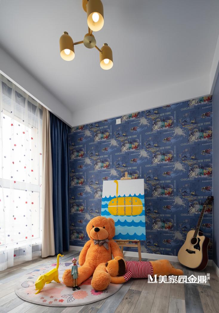 平层丨美家园金鼎装潢 招商花园 现代轻奢-6