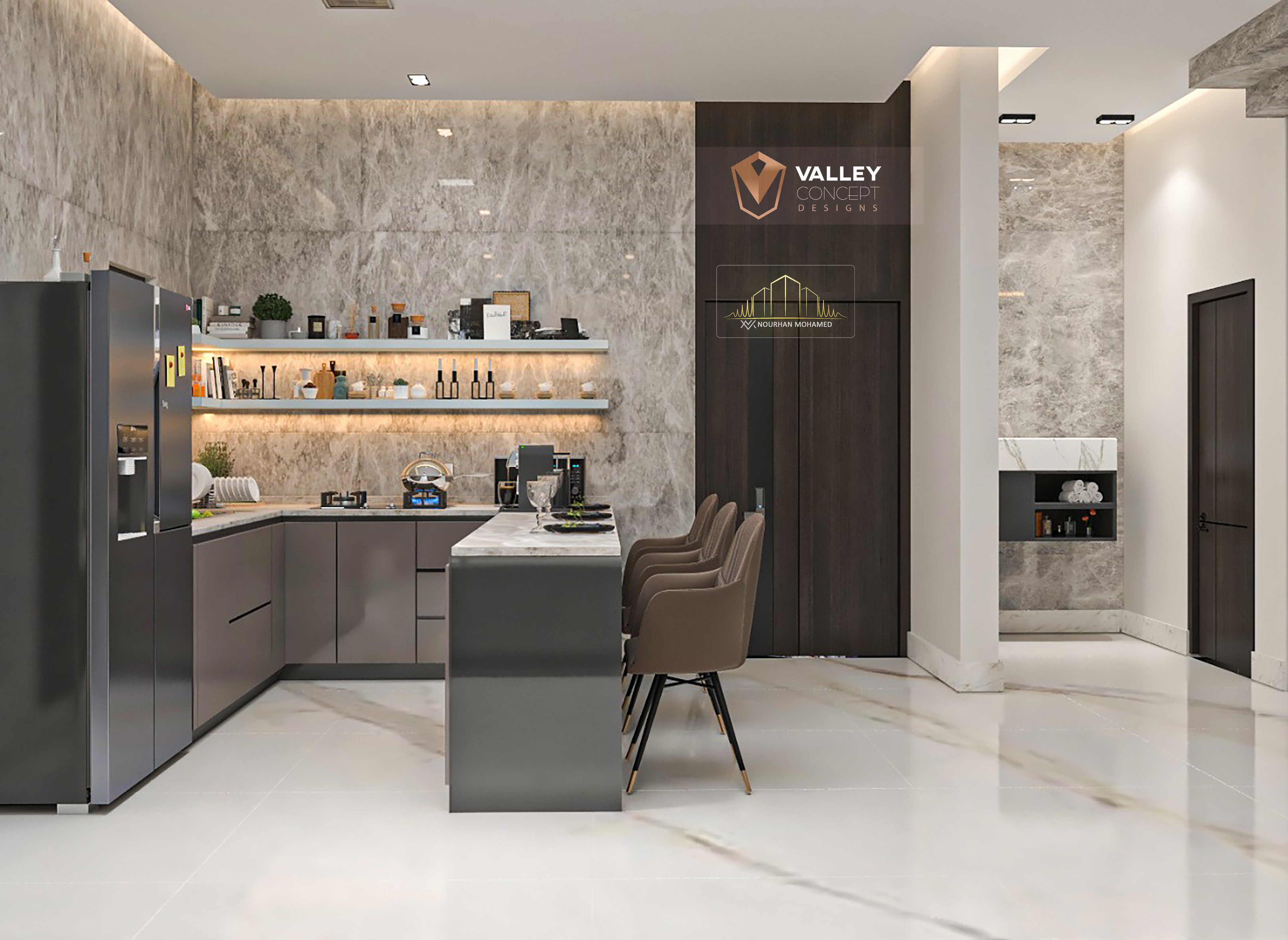 Chalet Reception & Kitchen-8