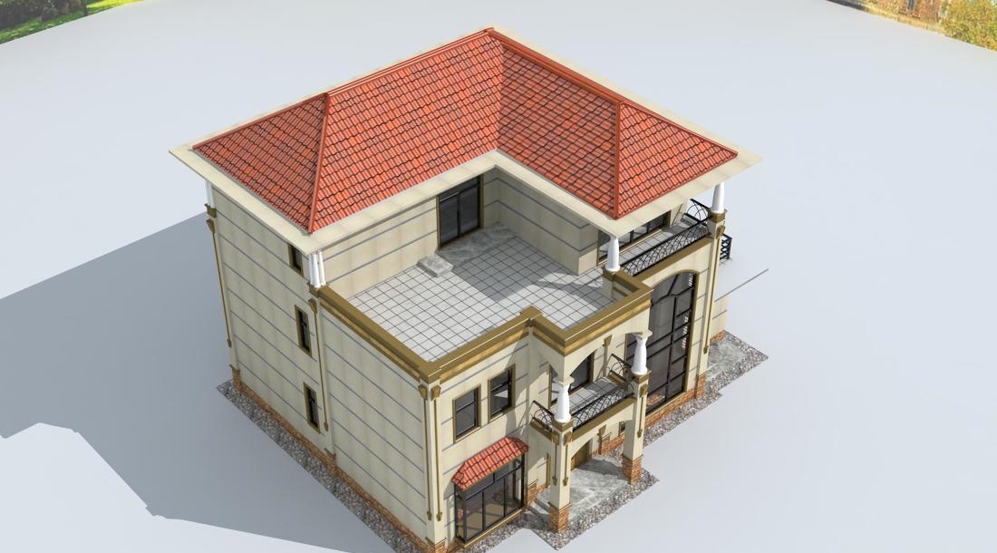 欧式别墅设计-106