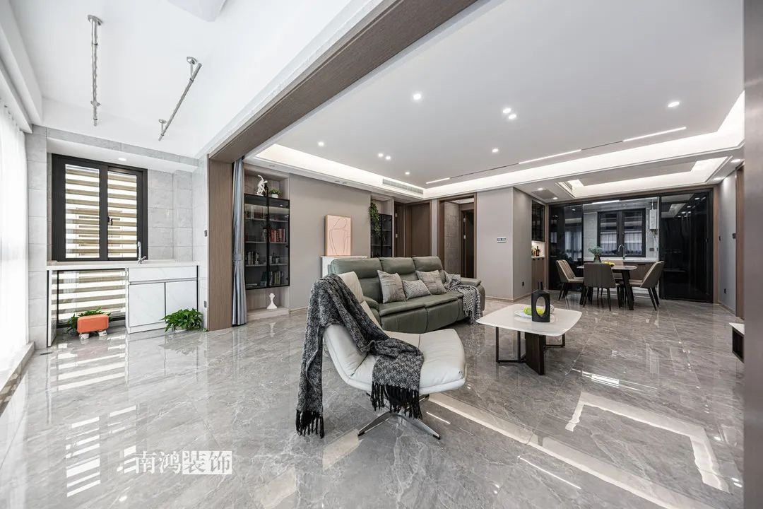 学成府 128㎡现代风格大平层设计丨浙江南鸿装饰-29