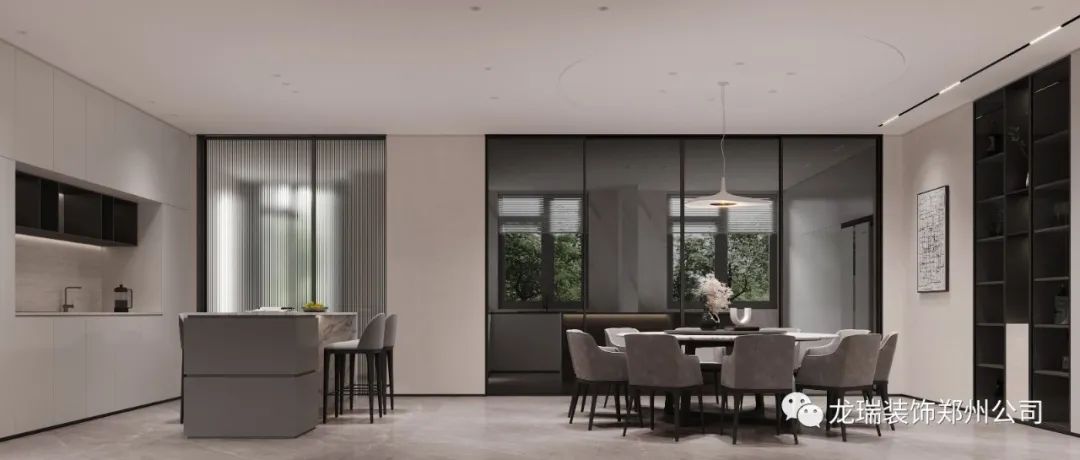 现代简约龙瑞设计丨中国郑州丨郑州龙瑞装饰工程有限公司-24
