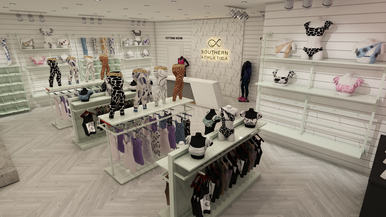 内衣店室内外设计-0