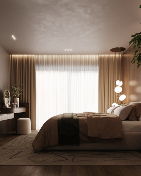 Earthy Mood & Refined Textures | Master Suite