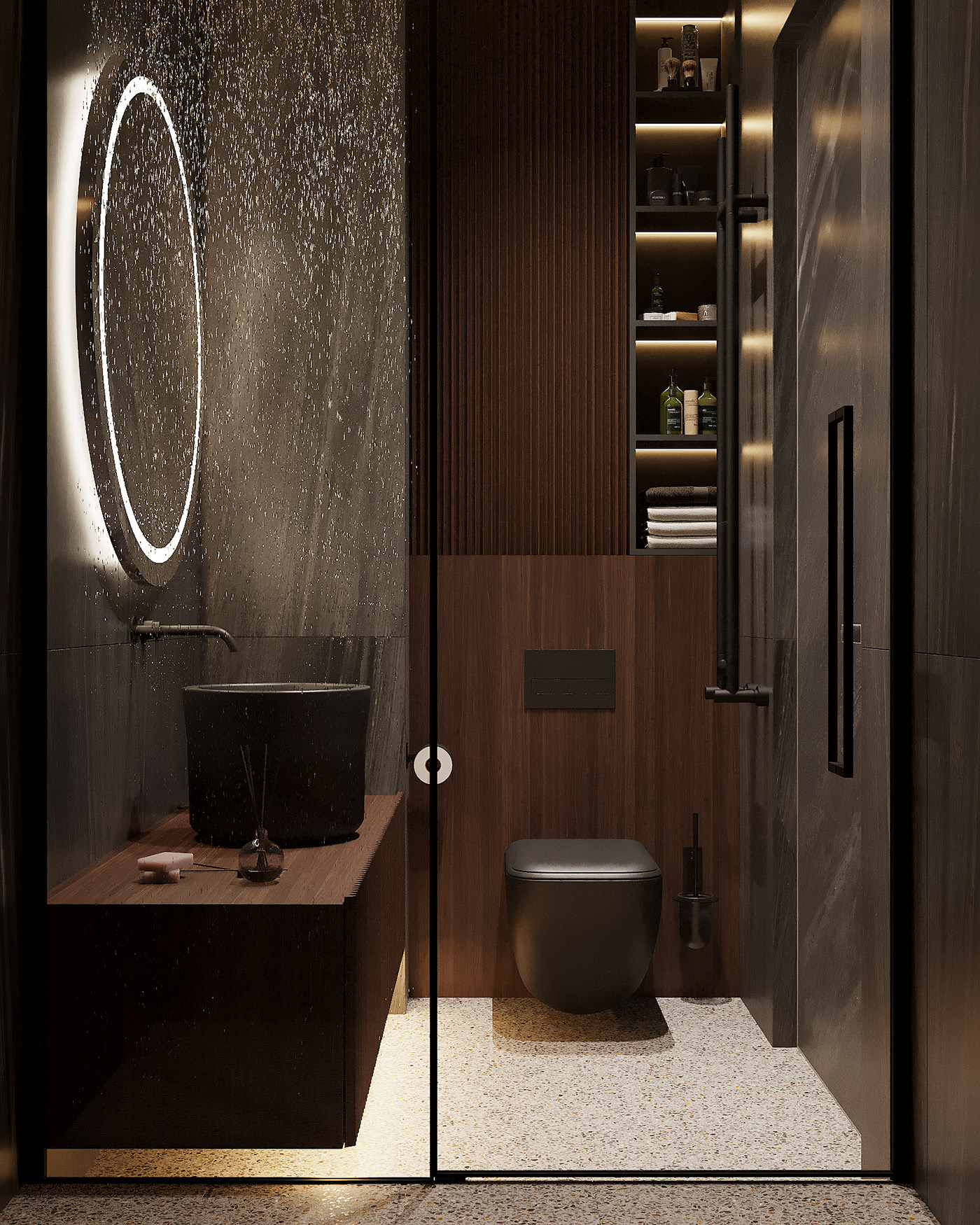 灰色系空间设计 慢享惬意时光-15