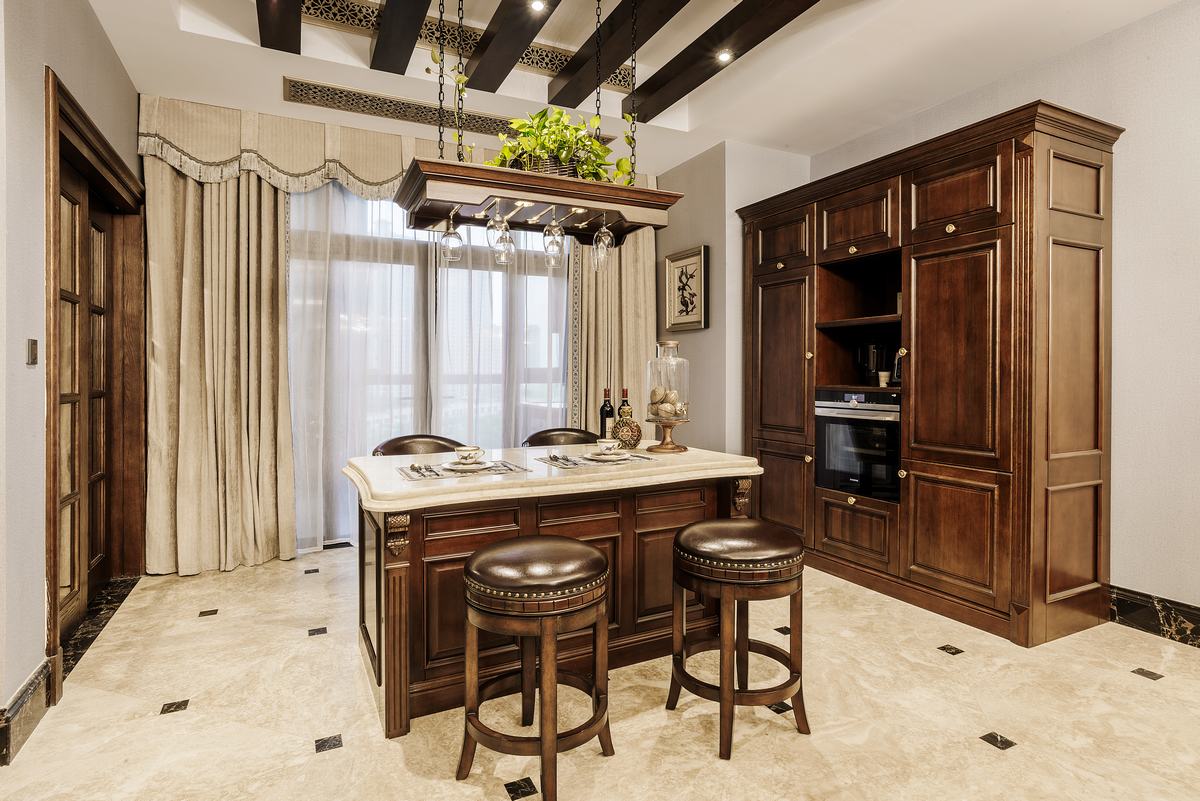 申远空间设计|美式混搭-44