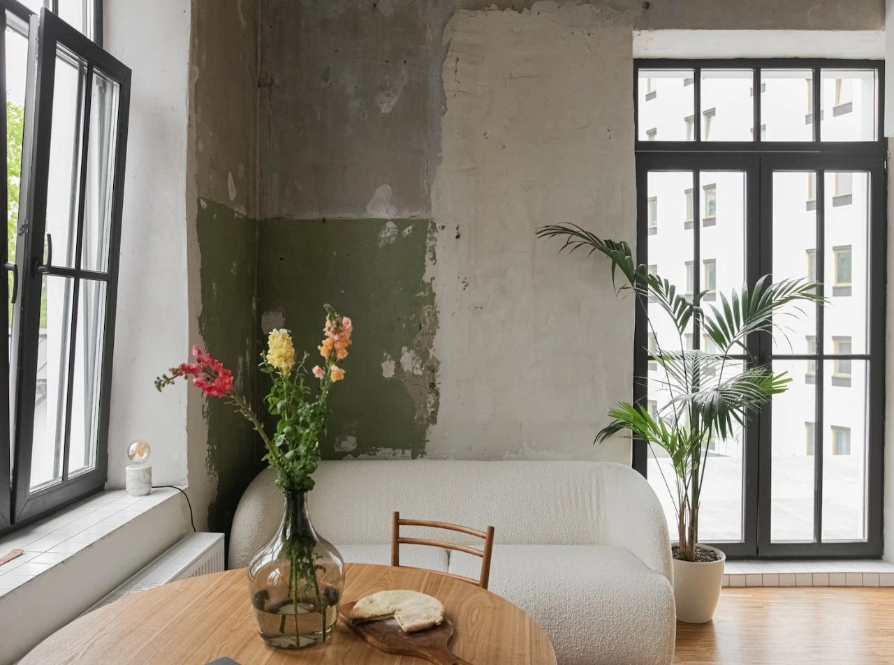 年轻夫妇的舒适小窝丨Katya Yurchenko-4