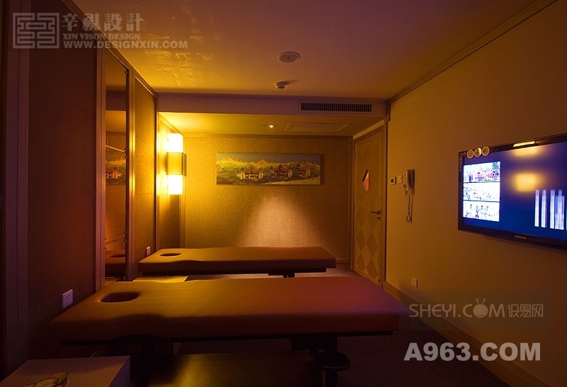 桑拿设计(越南皇冠假日酒店) 娱乐空间 辛军设计作品-11
