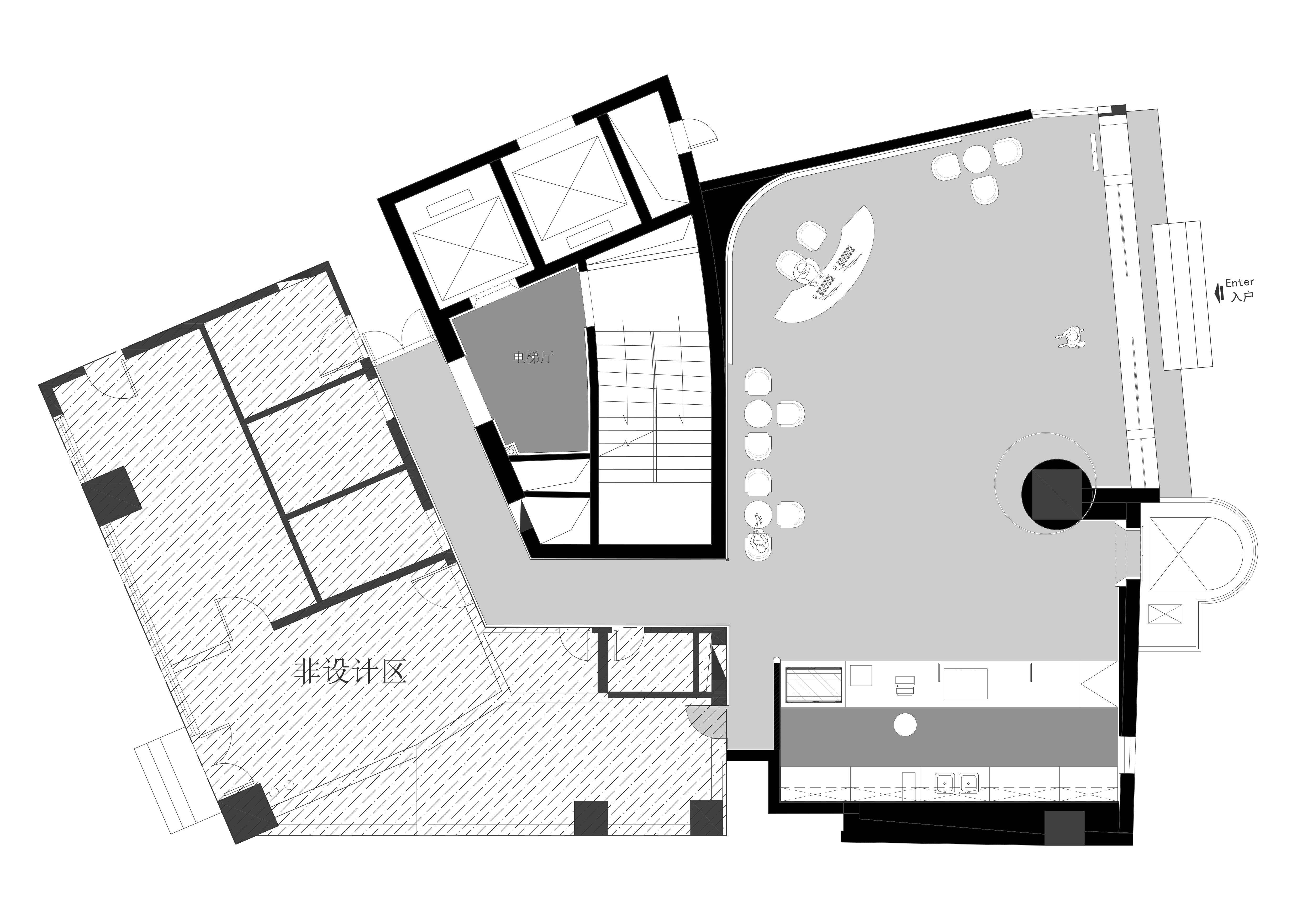 瑞丽美容院（1F,6F）丨中国杭州丨宁波ABD魔戏空间-35