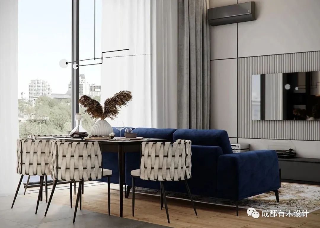 73㎡简约轻奢空间设计-3