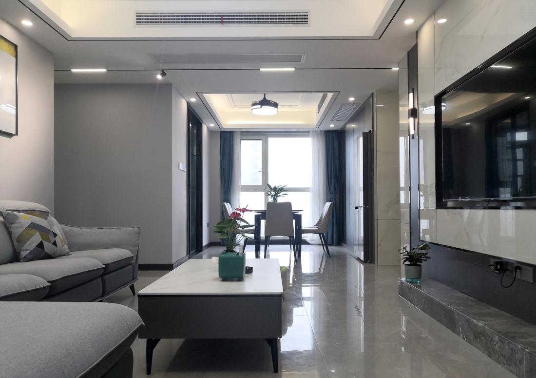 
灰度丨119㎡四房简约现代 -6