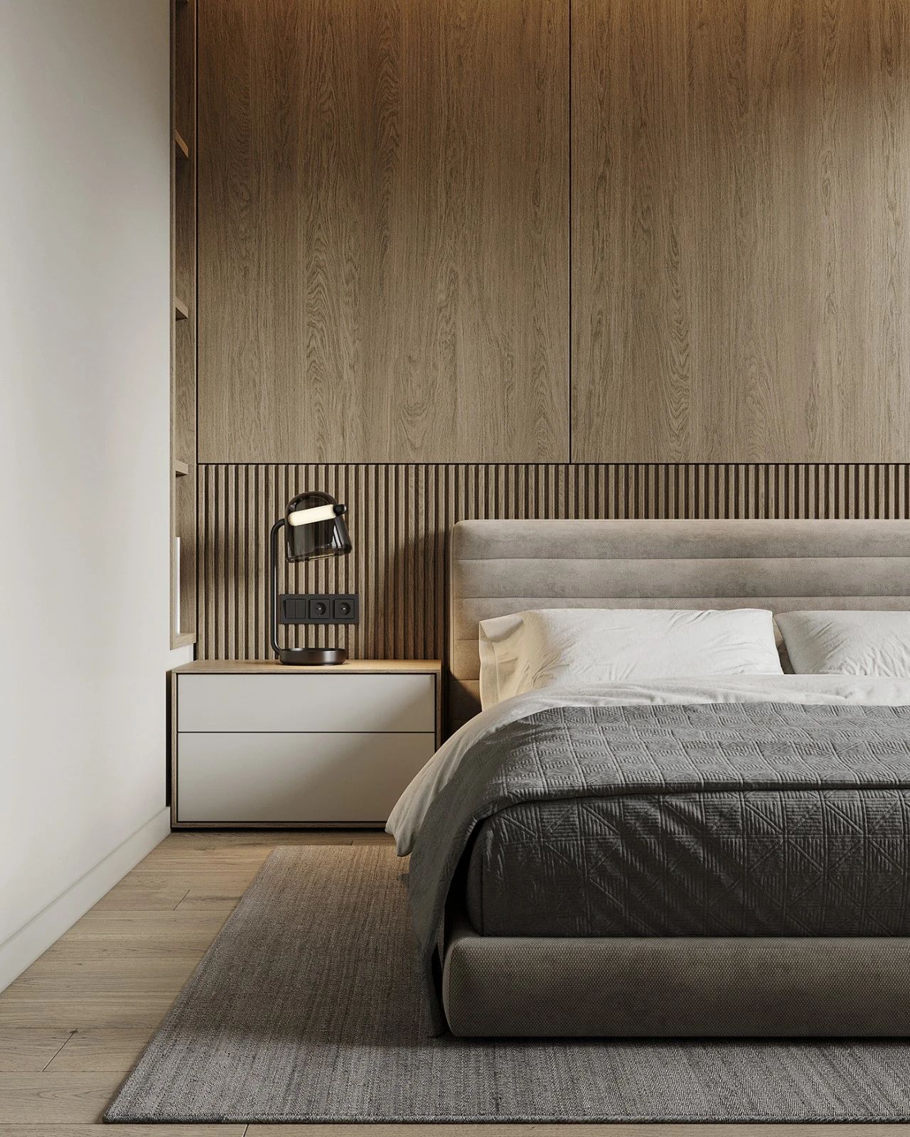 41㎡原木奶油色简美小宅丨Alexander Savinov-19