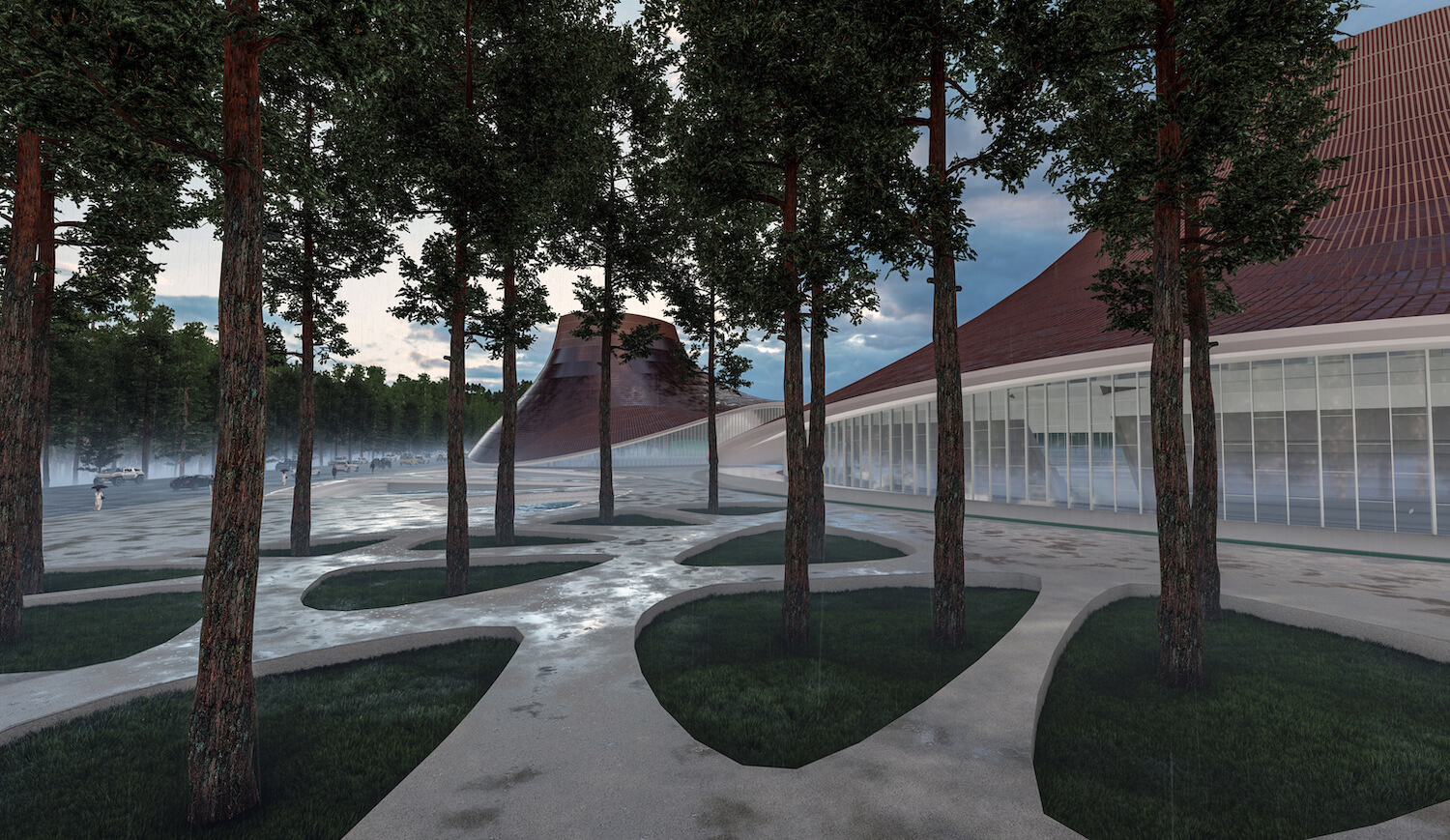 巴尼亚卢卡市政厅建筑方案概念丨伊朗丨Sayeh Architecture Studio-11