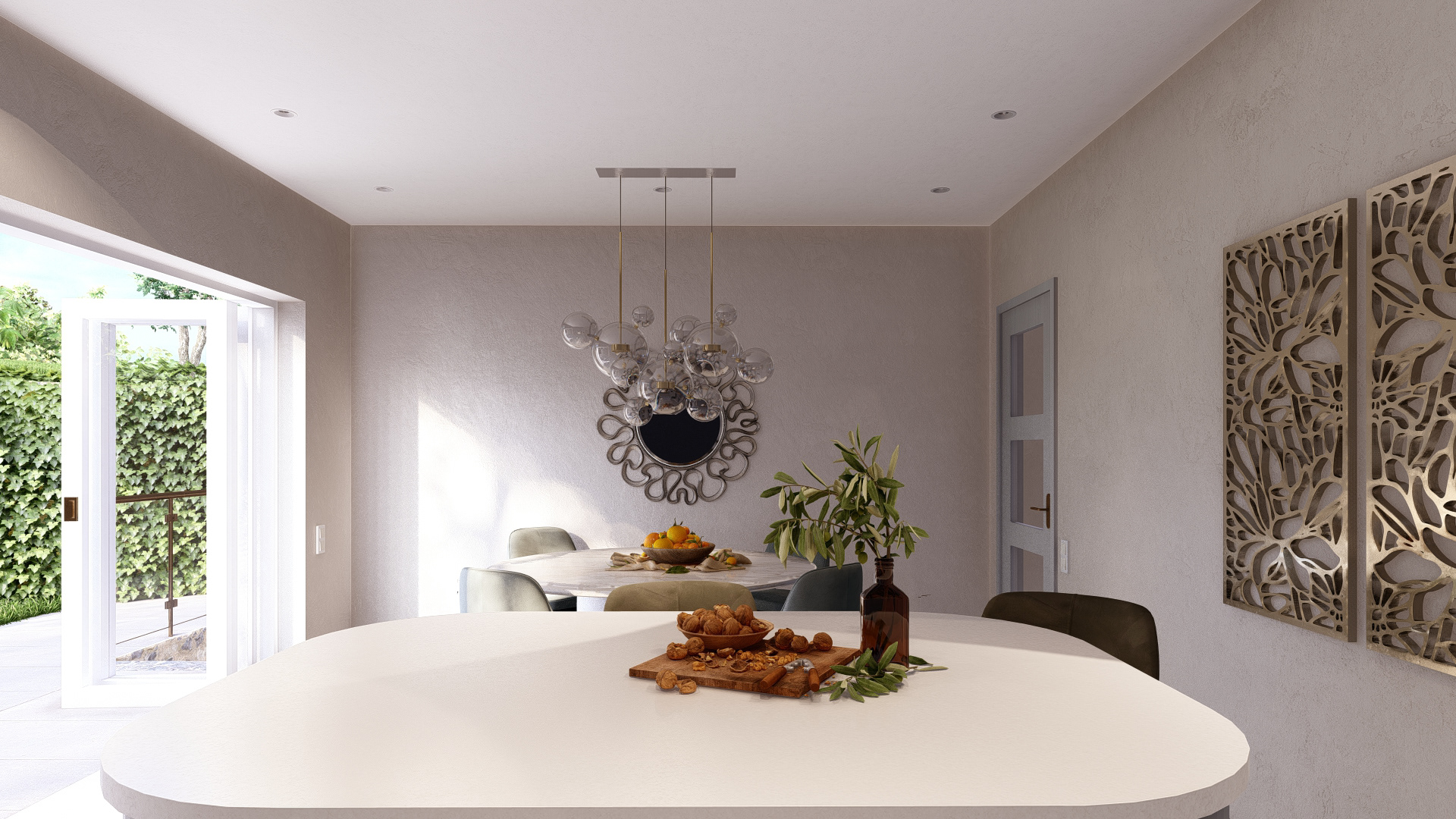 Project for new real estate in the suburbs 2.-7