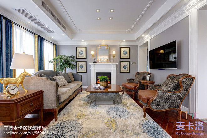 55万元三居140平米装修案例-10