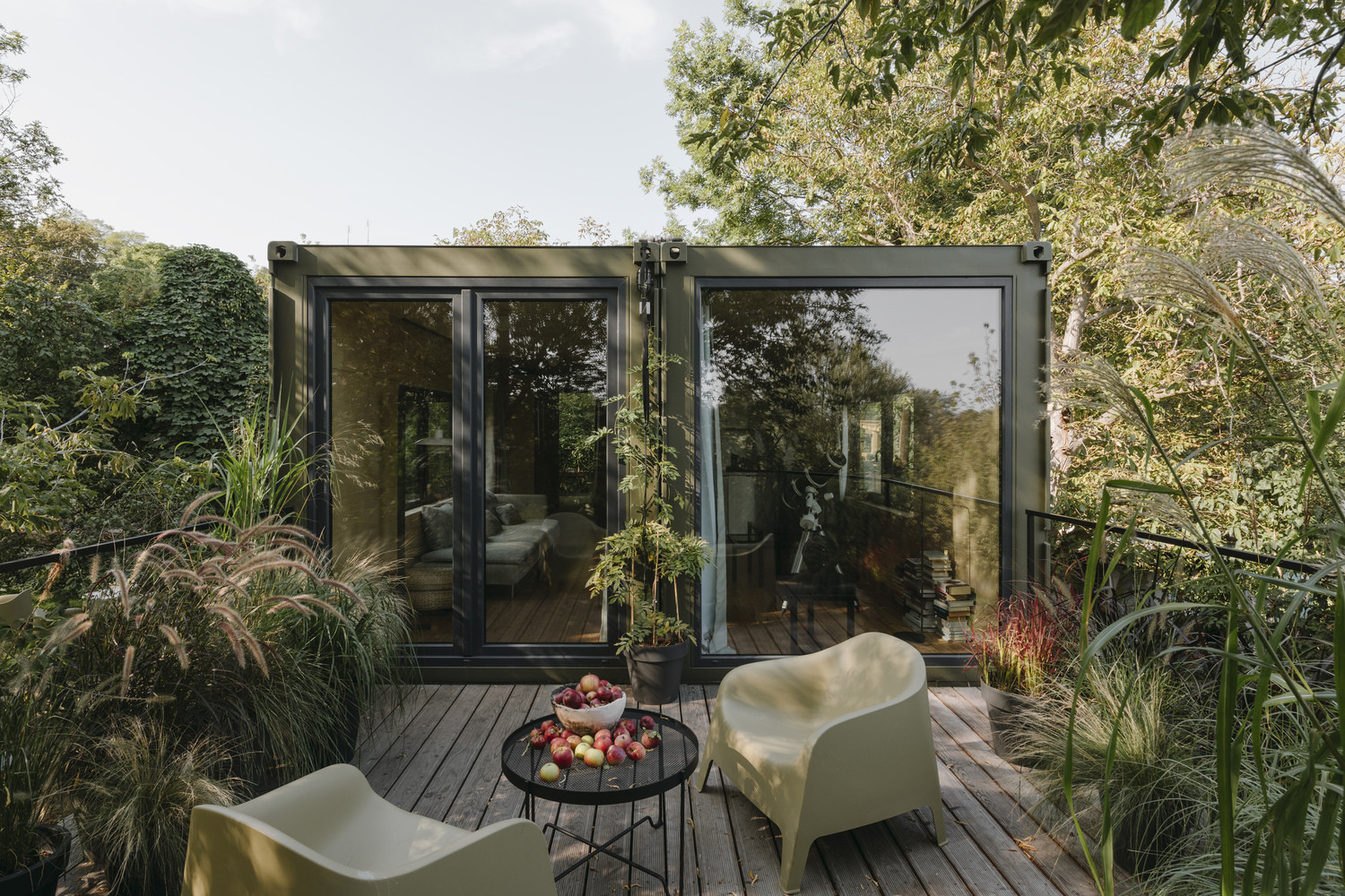 由一对海运集装箱打造的房屋丨波兰波兹南丨wiercinski  studio-0