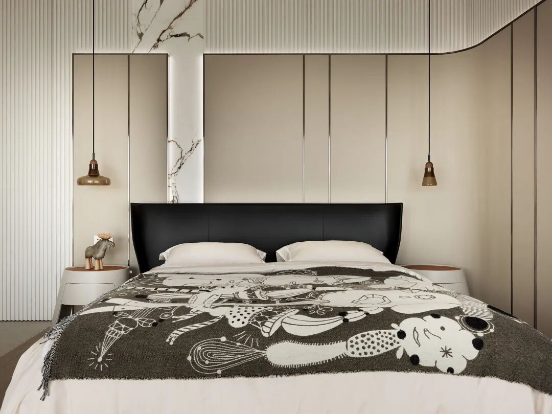 149㎡温柔米色调，她生活的松弛感，由家开始！-16