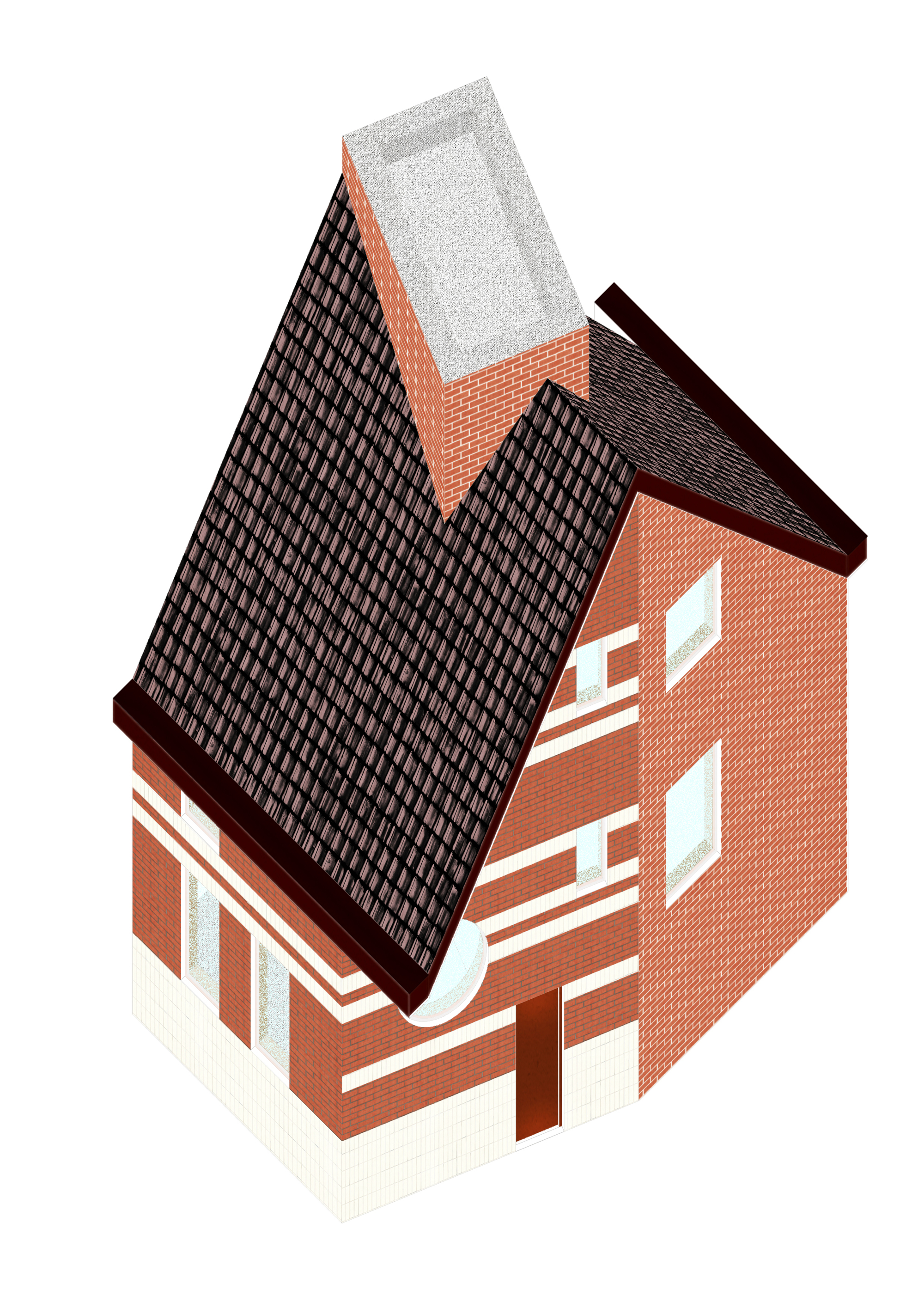 橘色房子 / 橙色房子丨比利时丨Objekt Architecten-16