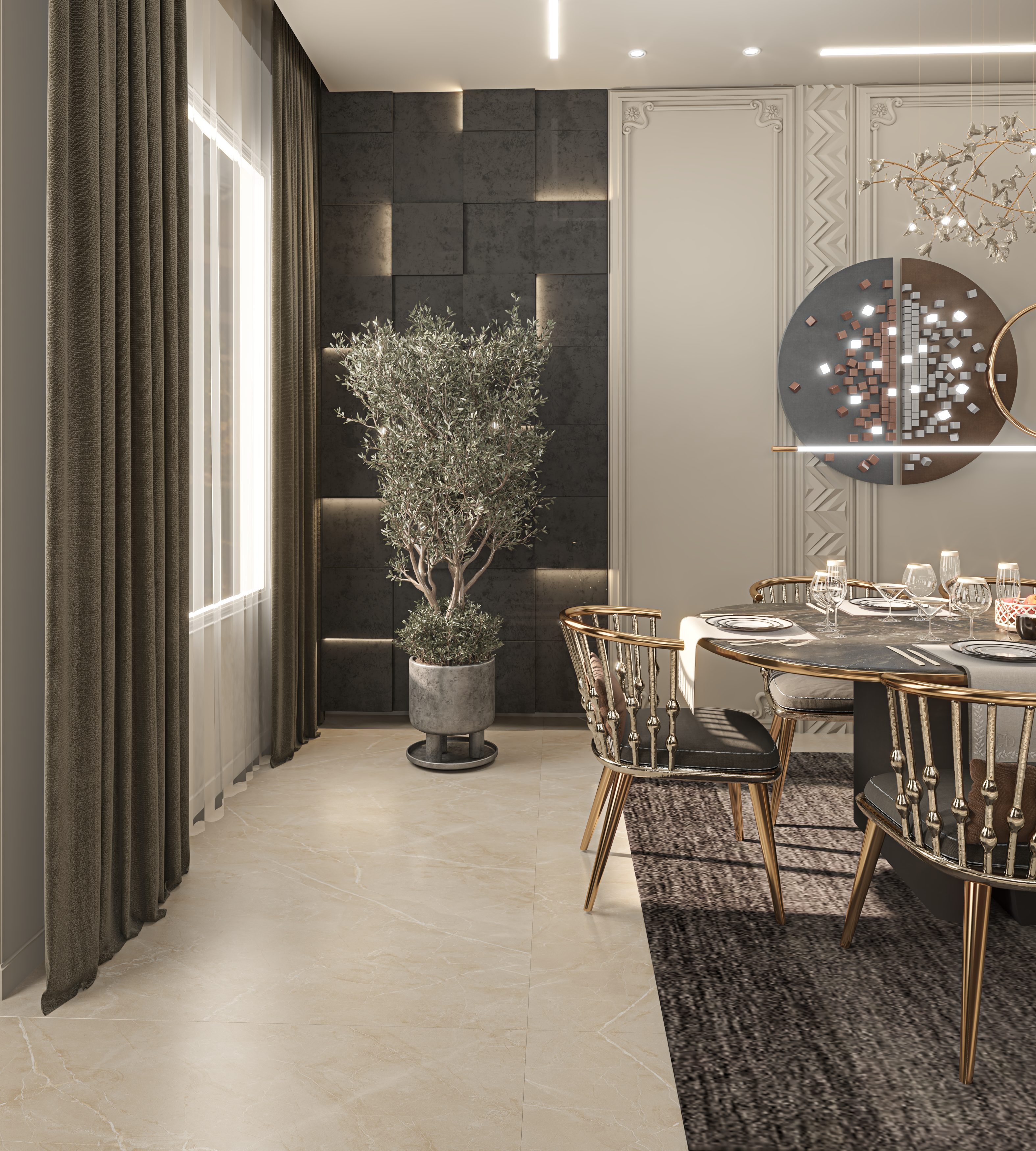 现代接待室设计丨埃及丨CUBICS 工程办公室-14